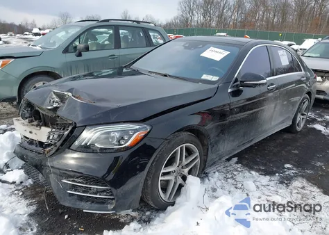 2019 Mercedes-Benz S 560 4Matic z USA, uszkodzony, nr VIN WDDUG8GB2KA461013